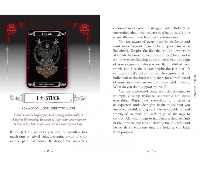 Оракул Тінь Темряви - Shadow of Darkness Oracle. Rockpool Publishing