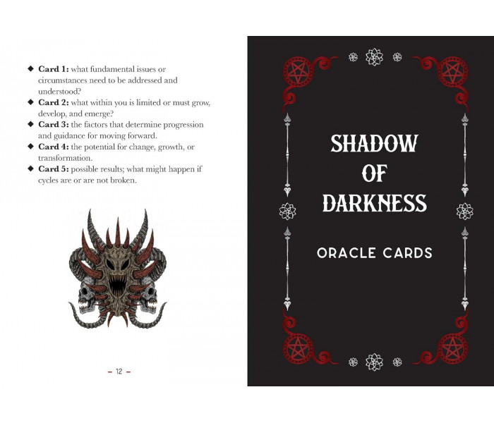 Оракул Тінь Темряви - Shadow of Darkness Oracle. Rockpool Publishing