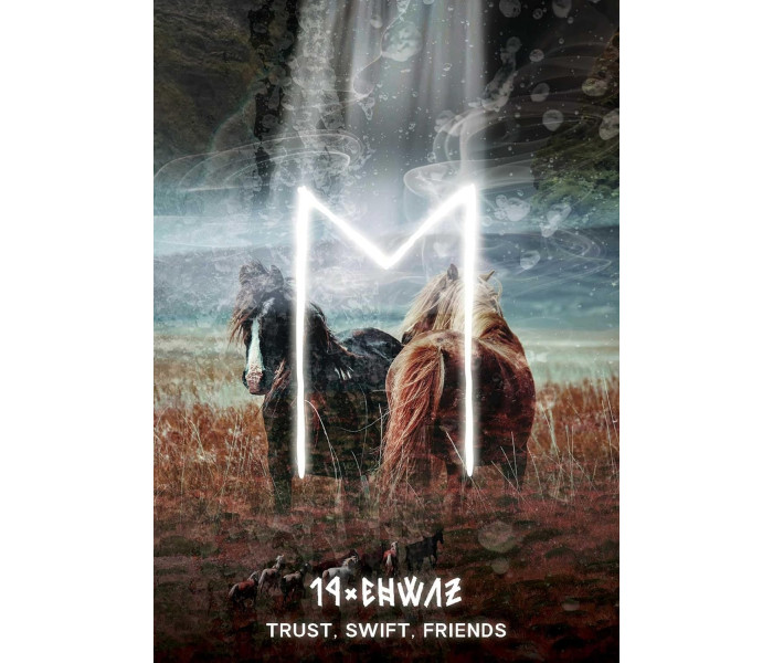 Рунічний Оракул: Стародавня скандинавська міфологія і магія - Runic Oracle: Ancient Norse Myth and Magic. Rockpool Publishing