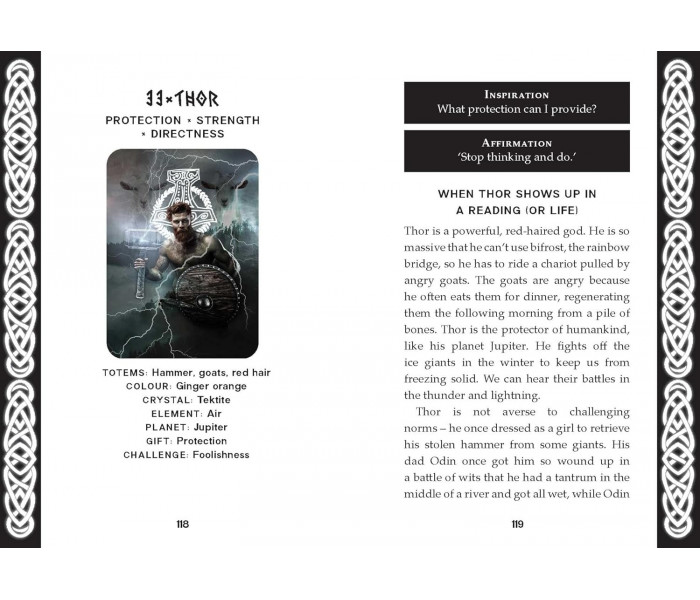 Рунічний Оракул: Стародавня скандинавська міфологія і магія - Runic Oracle: Ancient Norse Myth and Magic. Rockpool Publishing