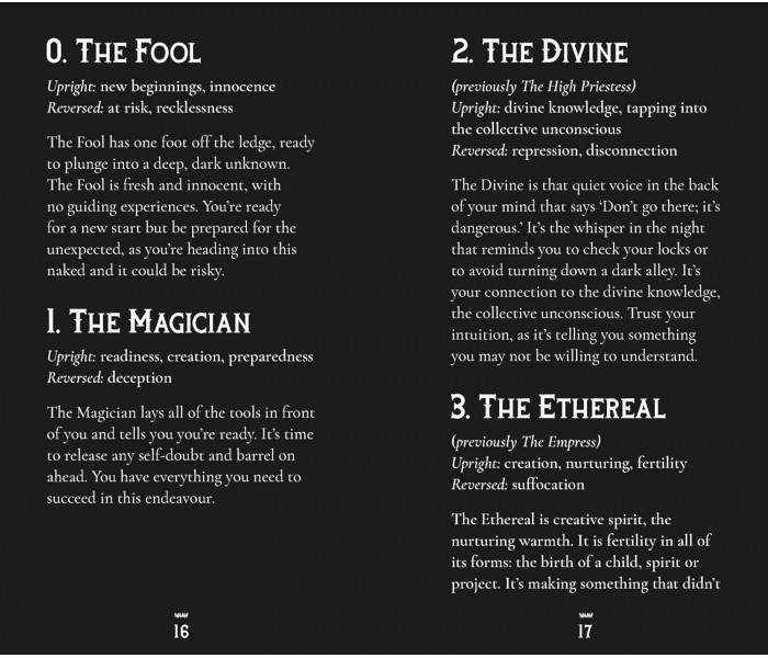 Похмуре Таро (Кишенькове видання) - Macabre Tarot Pocket Tin Edition. Rockpool Publishing
