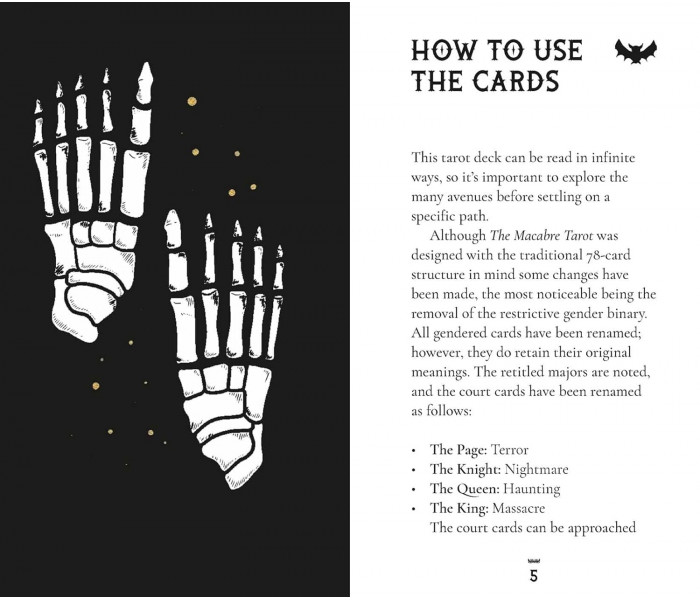 Похмуре Таро (Кишенькове видання) - Macabre Tarot Pocket Tin Edition. Rockpool Publishing