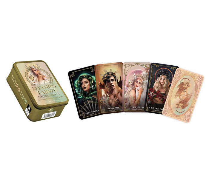 Таро Міфів (Кишенькове видання) - Mythos Tarot Pocket Tin Edition. Rockpool Publishing
