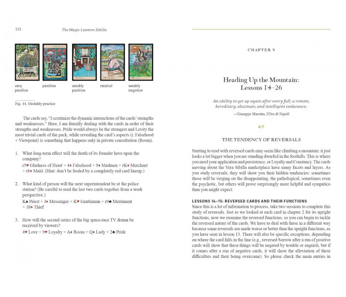 Навчання читання Оракула Віри Сибілли - Learn to Read the Vera Sibilla Oracle. Schiffer Publishing