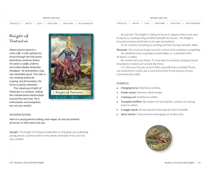 Таро Земних Насолод Боадіцеї - Boadicea's Tarot of Earthly Delights. Schiffer Publishing