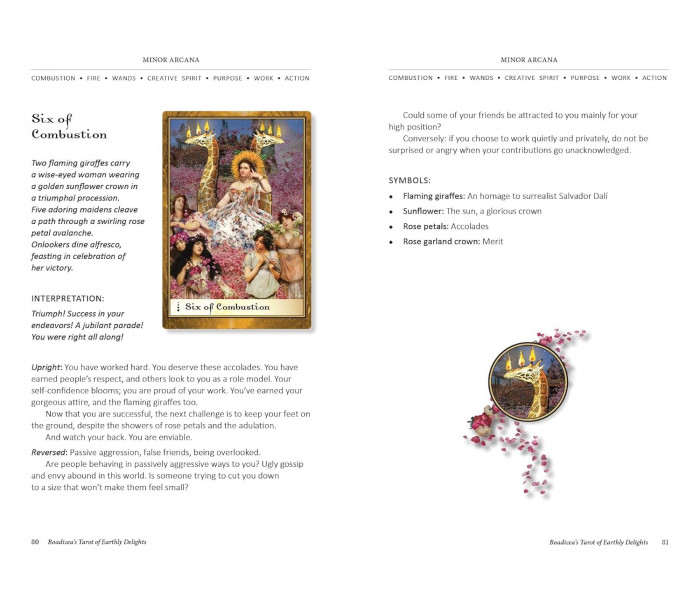 Таро Земних Насолод Боадіцеї - Boadicea's Tarot of Earthly Delights. Schiffer Publishing