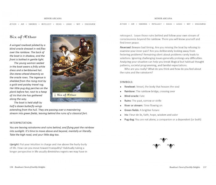 Таро Земних Насолод Боадіцеї - Boadicea's Tarot of Earthly Delights. Schiffer Publishing