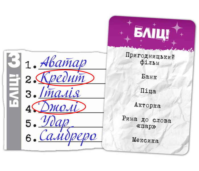 Настольная игра Точные слова - Sixes. Games 7 Days (G7D070UA)