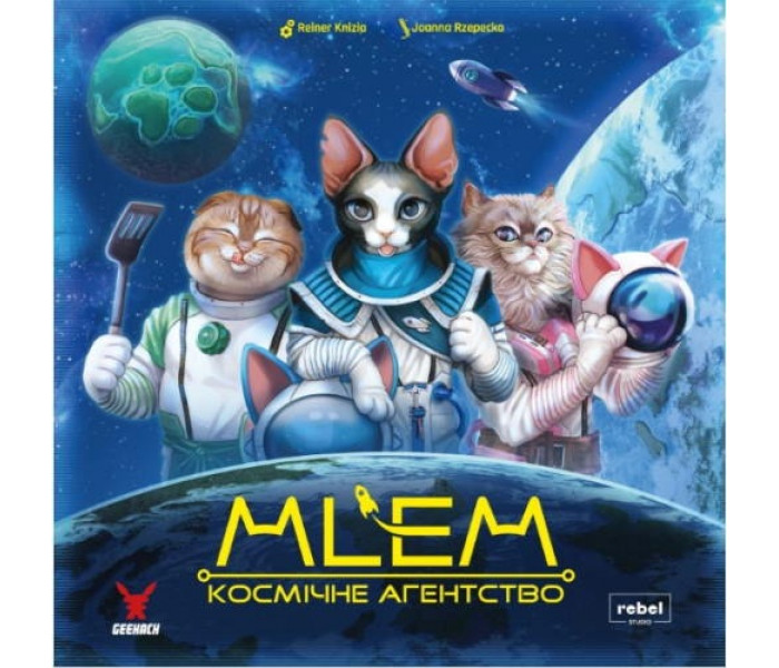Настільна гра MLEM. Космічне агентство. Geekach Games (GKCH214ml)