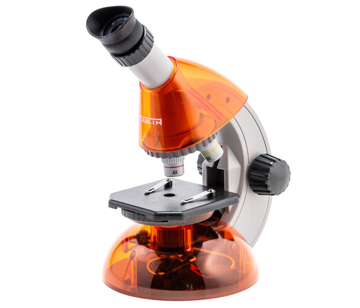 Мікроскоп SIGETA MIXI 40x-640x ORANGE (з адаптером для смартфона) (65913)