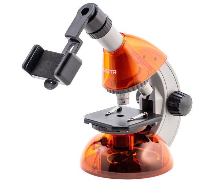 Мікроскоп SIGETA MIXI 40x-640x ORANGE (з адаптером для смартфона) (65913)