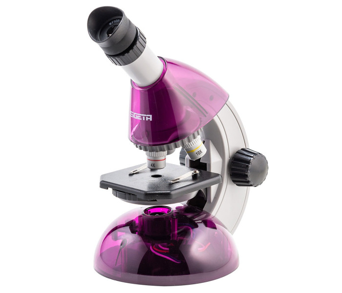 Микроскоп SIGETA MIXI 40x-640x PURPLE (с адаптером для смартфона) (65914)