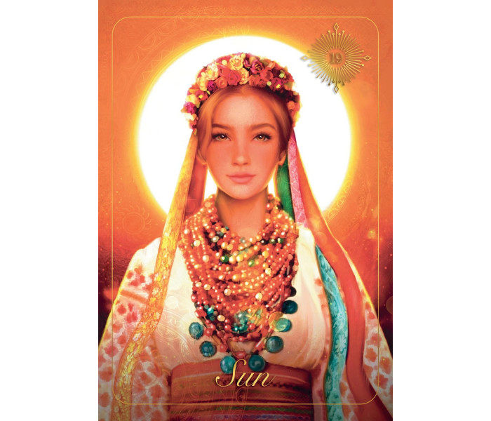 Українське Таро: Квітка Чарівної Папороті - The Ukrainian Tarot: Flower of the Magic Fern. Schiffer Publishing