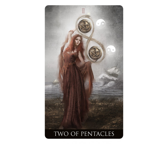 Мини Таро Небо и Земля - Mini Heaven & Earth Tarot. Lo Scarabeo
