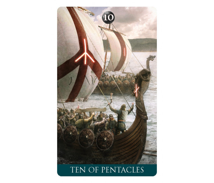Міні Рунічне Таро - Mini Runic Tarot. Lo Scarabeo