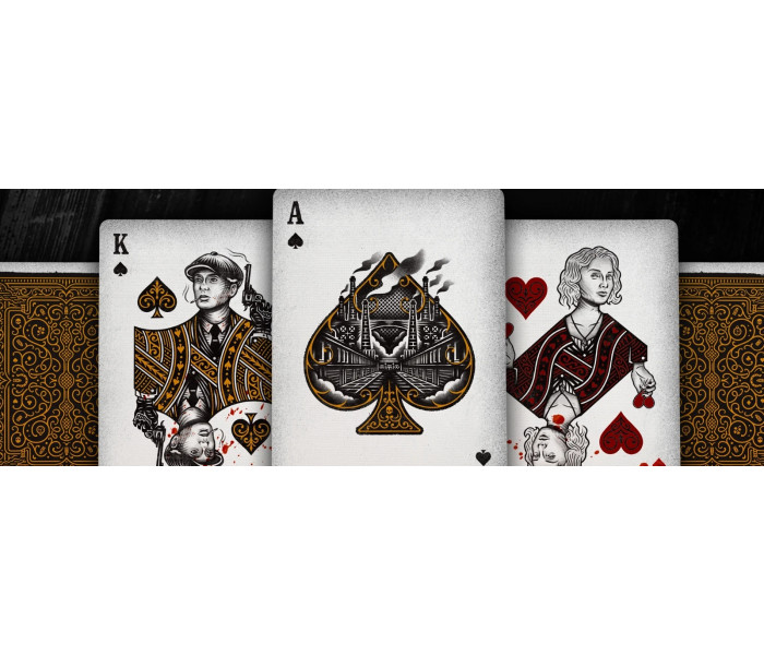 Гральні карти Peaky Blinders Playing Cards (Гострі козирки). Theory11