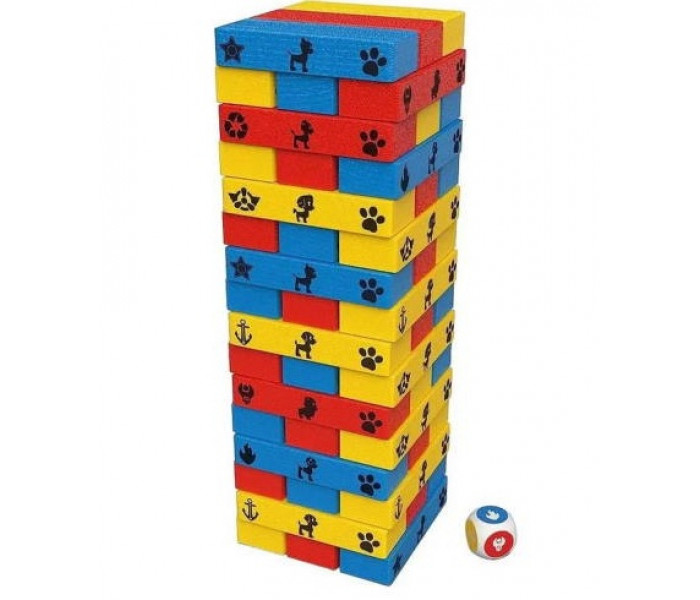 Настольная игра Дженга Щенячий патруль - Jenga Paw Patrol. Danko Toys 