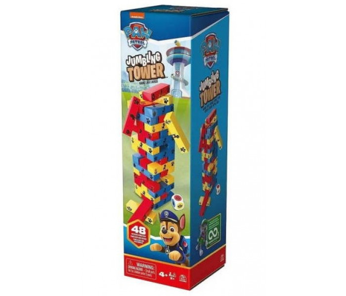 Настольная игра Дженга Щенячий патруль - Jenga Paw Patrol. Danko Toys 