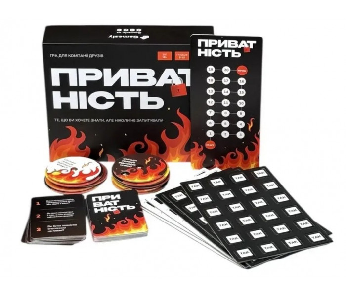 Настольная игра Приватность. Gamesly