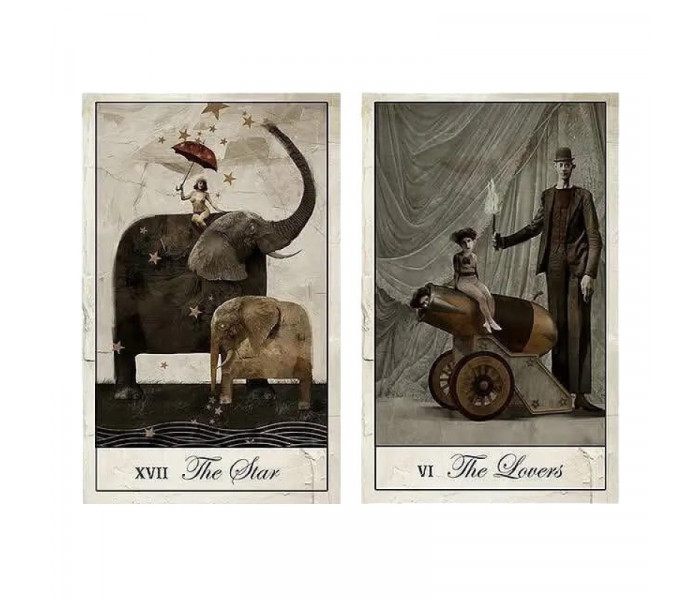 Уценка  Таро Ужасного Цирка - Horror Circus Tarot. Ambrosia