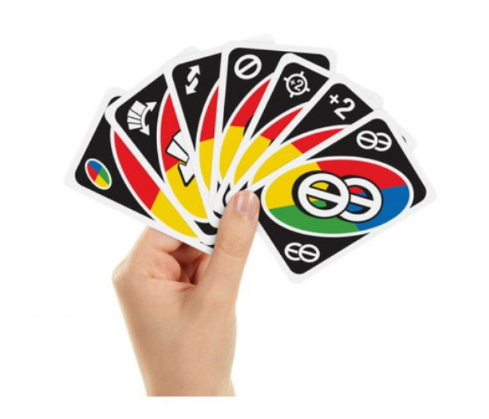 Настольная игра Дикие карты - UNO All Wild. Mattel (HHL33)