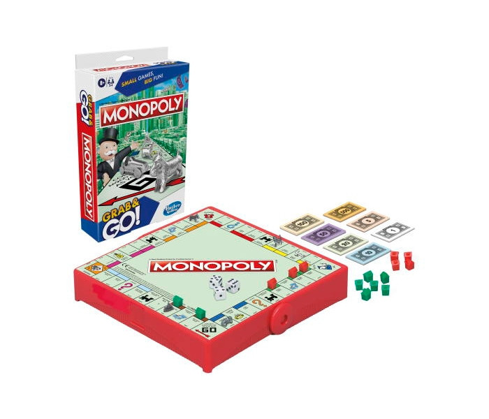 Настольная игра Монополия Grab and Go. Hasbro (F8256)