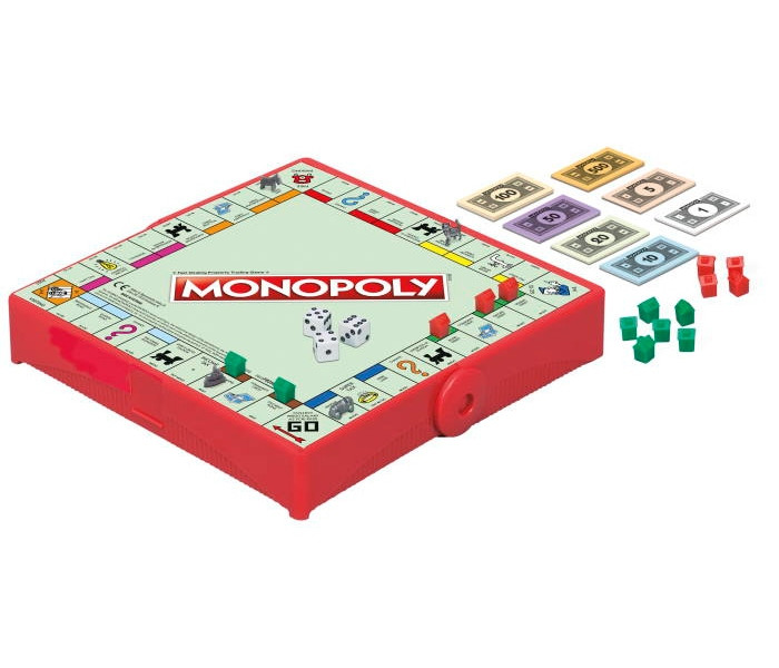 Настольная игра Монополия Grab and Go. Hasbro (F8256)