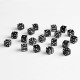 Набір кубиків D6: Black&White. Q WORKSHOP (S20601)