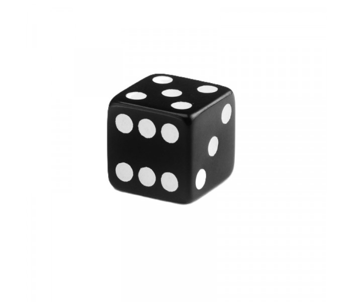 Набір кубиків D6: Black&White. Q WORKSHOP (S20601)