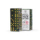 Набор кубиков D6: Bottle green & Gold. Q WORKSHOP (S20603)