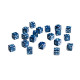 Набор кубиков D6: Cobalt&White. Q WORKSHOP (S20604)