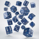 Набор кубиков D6: Cobalt&White. Q WORKSHOP (S20604)
