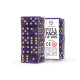 Набор кубиков D6: Shimmering Purple & Gold. Q WORKSHOP (S20605)