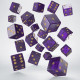 Набор кубиков D6: Shimmering Purple & Gold. Q WORKSHOP (S20605)
