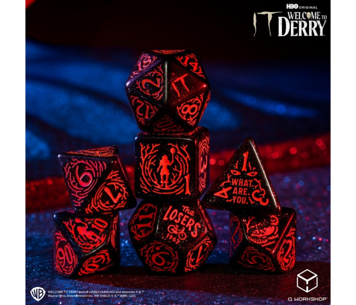 Набір кубиків Welcome to Derry. Adults-Only Dice Set. Q WORKSHOP (IT/00190166/2025/1/A)
