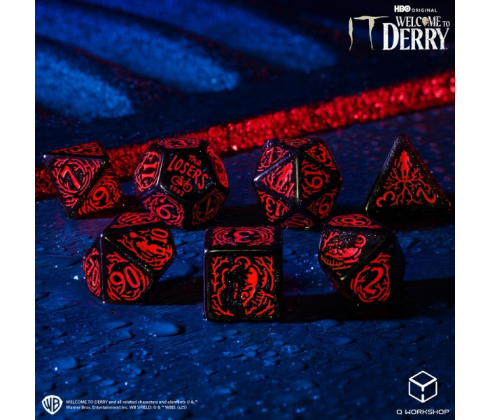 Набір кубиків Welcome to Derry. Adults-Only Dice Set. Q WORKSHOP (IT/00190166/2025/1/A)