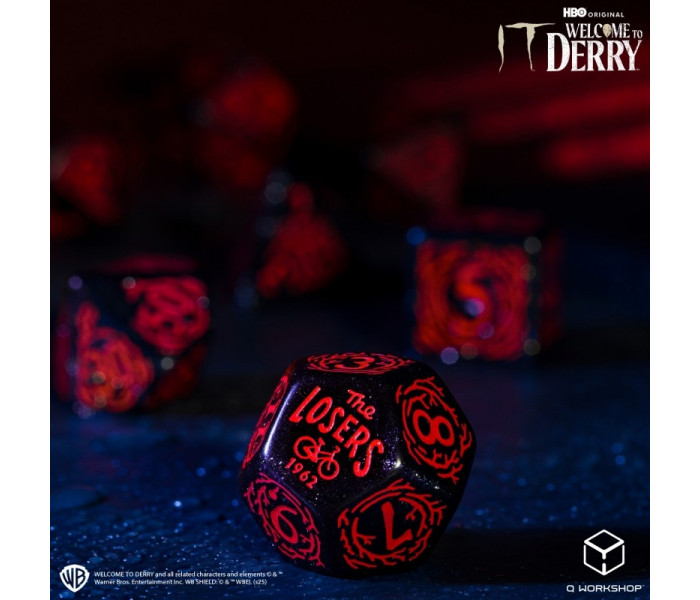 Набір кубиків Welcome to Derry. Adults-Only Dice Set. Q WORKSHOP (IT/00190166/2025/1/A)