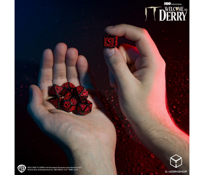 Набір кубиків Welcome to Derry. Adults-Only Dice Set. Q WORKSHOP (IT/00190166/2025/1/A)
