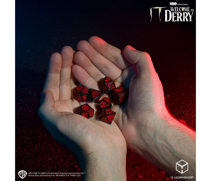 Набір кубиків Welcome to Derry. Adults-Only Dice Set. Q WORKSHOP (IT/00190166/2025/1/A)