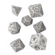Набір кубиків Tribal Dice Set: Pearl & Brown. Q WORKSHOP (STRB01)