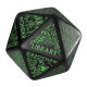 Кубик генератора підземель: Black&Green. Q WORKSHOP (20VDGG02)