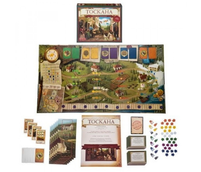 Настольная игра Виноделие: Тоскана. Основное издание-дополнение. Kilogames (KG-2260)