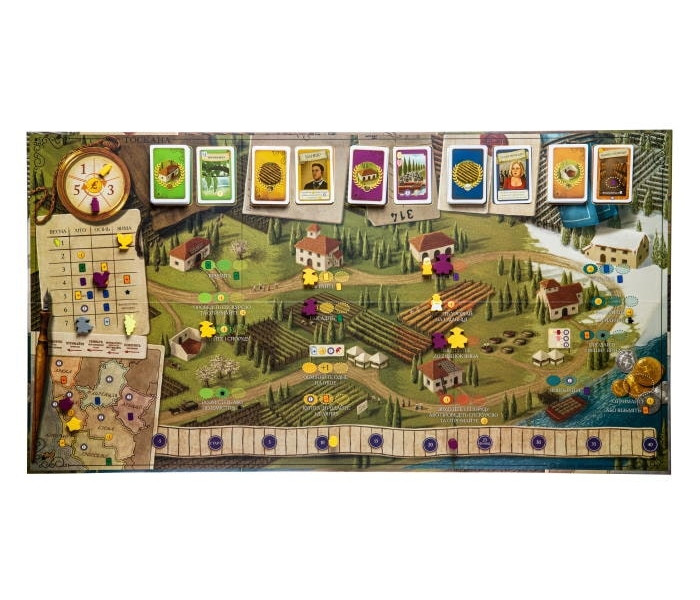 Настольная игра Виноделие: Тоскана. Основное издание-дополнение. Kilogames (KG-2260)