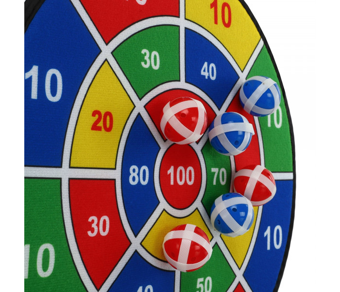 Дартс на липучці 6 м'ячів та мішень VELCRO dartboard Baili BL-612