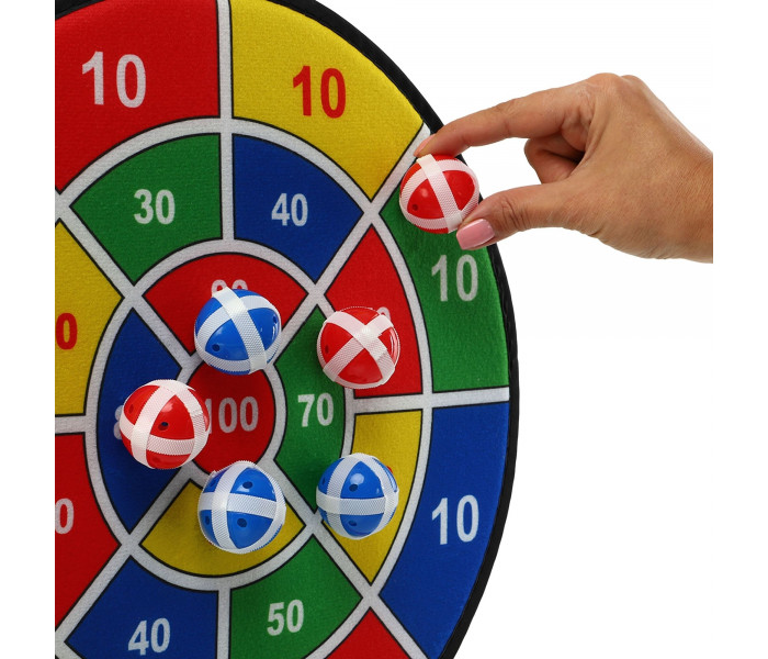 Дартс на липучці 6 м'ячів та мішень VELCRO dartboard Baili BL-612