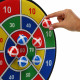 Дартс на липучці 6 м'ячів та мішень VELCRO dartboard Baili BL-612