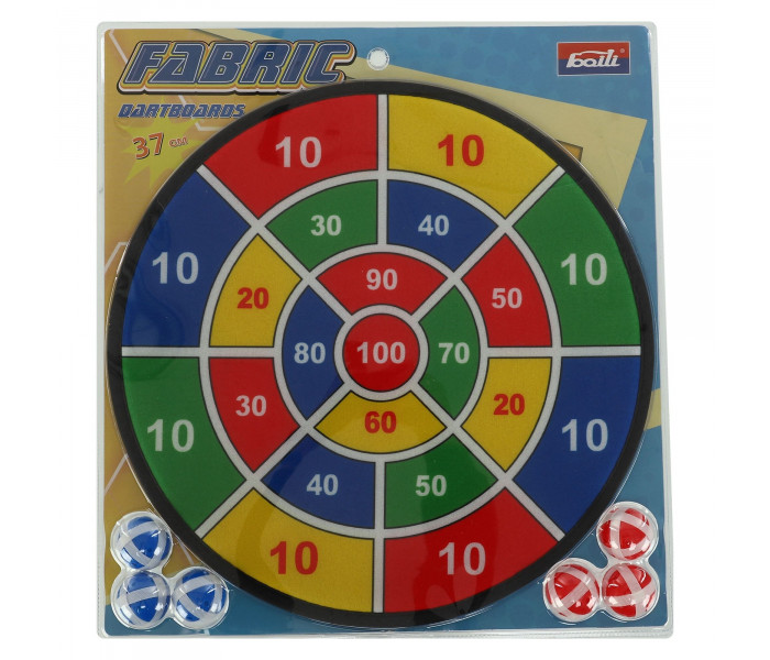 Дартс на липучці 6 м'ячів та мішень VELCRO dartboard Baili BL-612