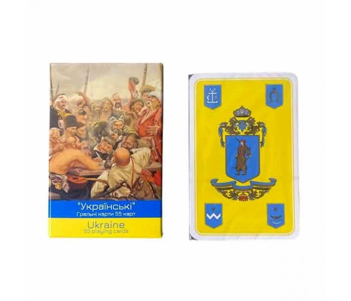 Сувенірні гральні карти Українські, 55 карт. Piatnik (1341)