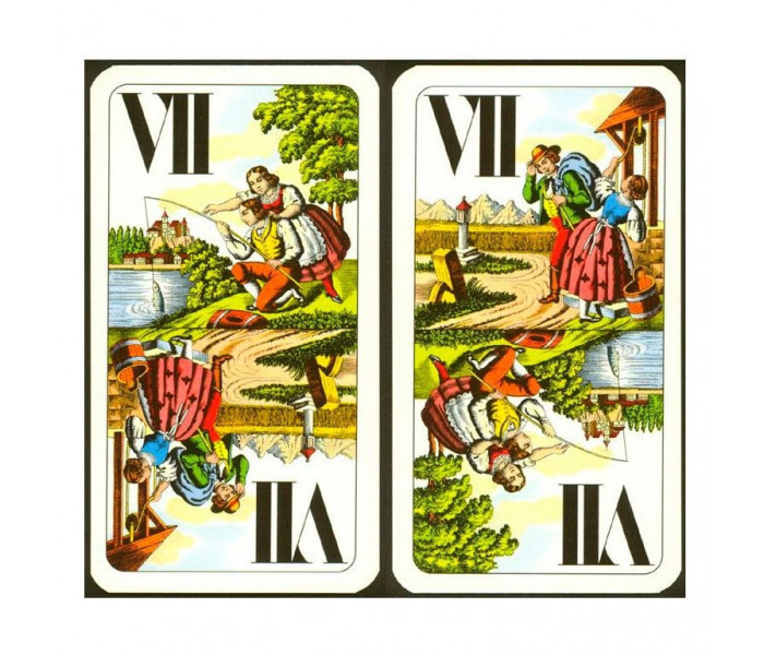 Игральные карты Tarock Ornament, 54 карты. Piatnik (1935)