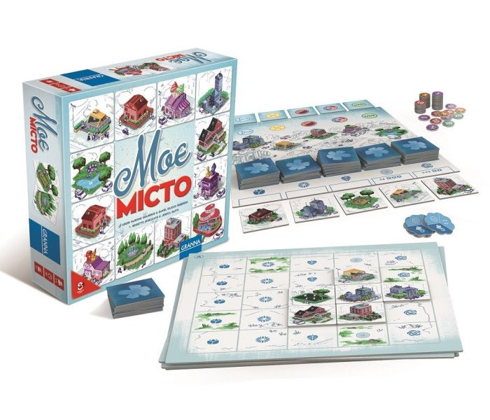 Настольная игра Мой город. Granna (83781)